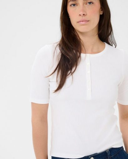 Angelina t-shirt - Bright white