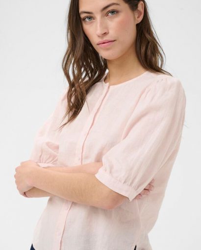 Azra shirt - Mauve chalk