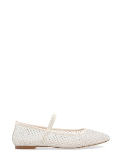 BiaLilja ballerina -  Off white mesh