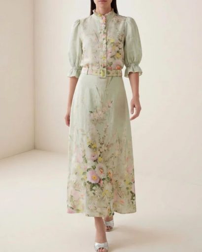 Linen maxi skirt - Harmony