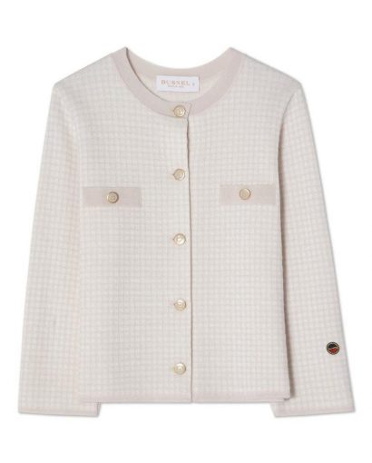 Elle Jacket - Pepita Light Rose