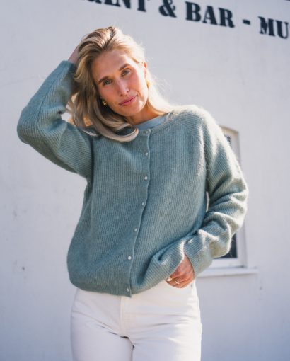 Amalie cardigan - Chinois green