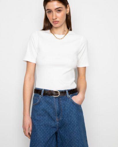 Lyle shorts - Mid blue dot