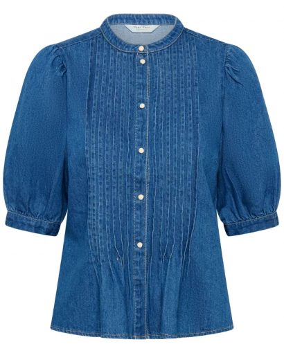 Alesia shirt - Medium blue denim
