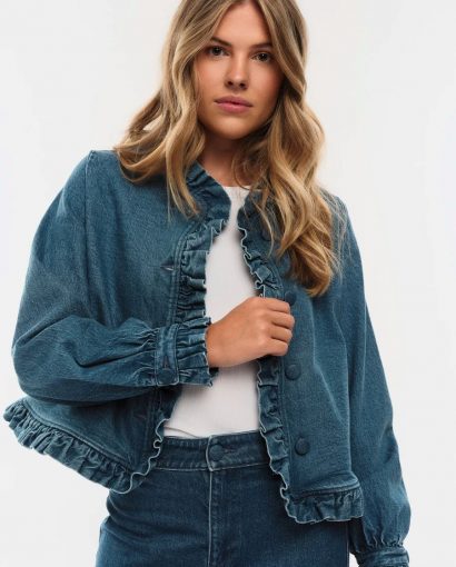 Betty denim jacket - Denim medium wash
