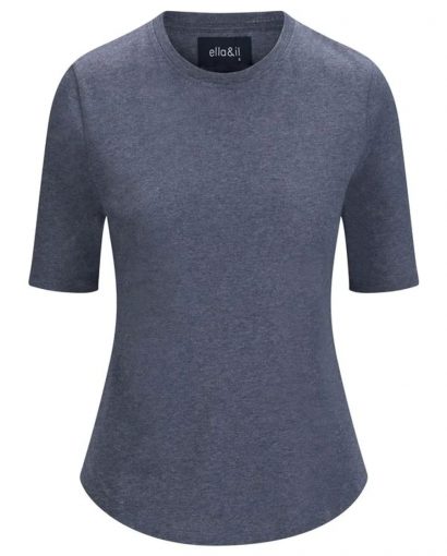 Karina tee - Denim blue