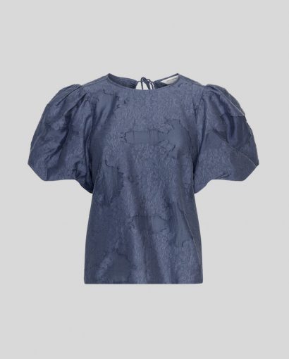 Orkidea 2/4 top - Vintage indigo