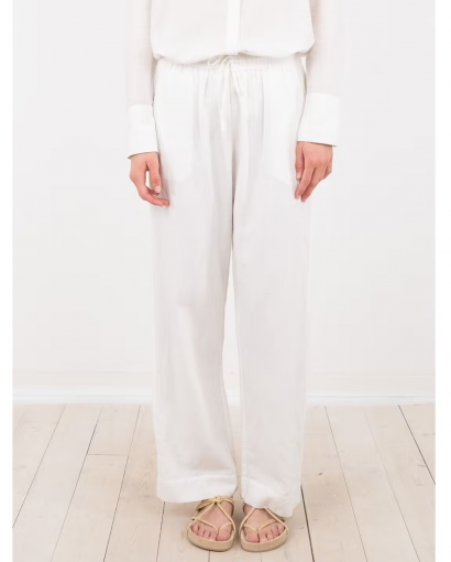 Sonar Linen Pant - White