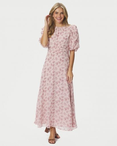 Kikka chiffon flower dress - Riose