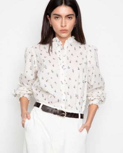 Emily Blouse - White anemone