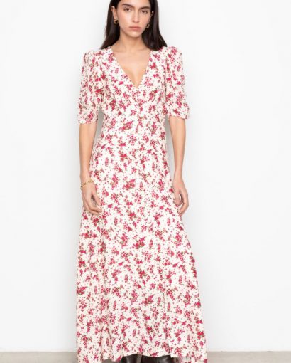 Aivy Dress - Berry Print