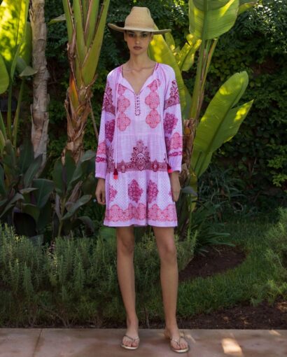 Alder short dress - Pink