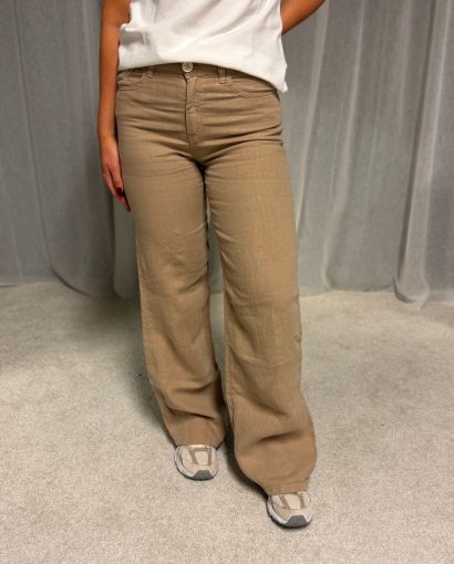 Culotte summer linen - Taupe