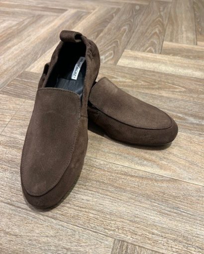 Royale suede loafer - Coffee