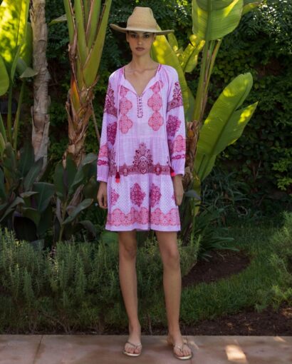 Alder short dress - Pink