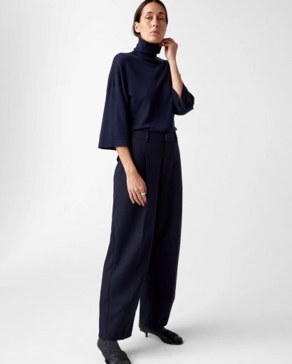 Tia merino knit - Navy