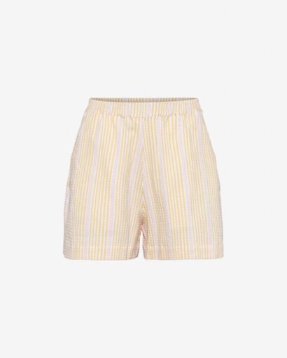 Bianca crepe shorts - Light yellow