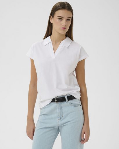 Pfia polo T-shirt - Pure white