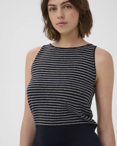 Nola tank - Marine/whisper white