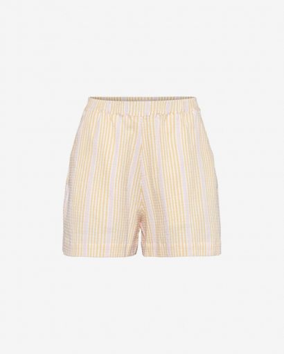 Bianca crepe shorts - Light yellow