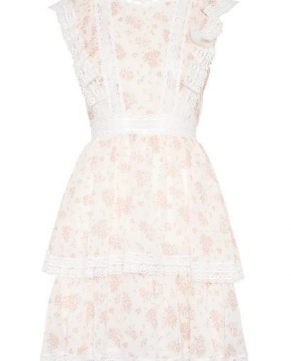 Irina mini dress - Rose breeze
