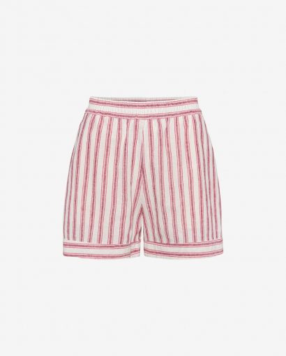 Lilia shorts - Berry stripe