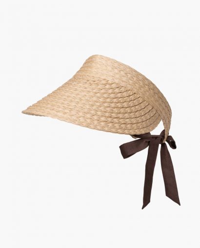 Day Straw Visor - Starfish Beige