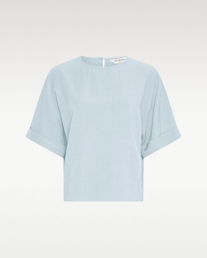 Daria 2/4 top - Summer blue