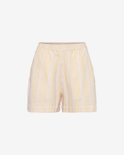 Bianca crepe shorts - Light yellow