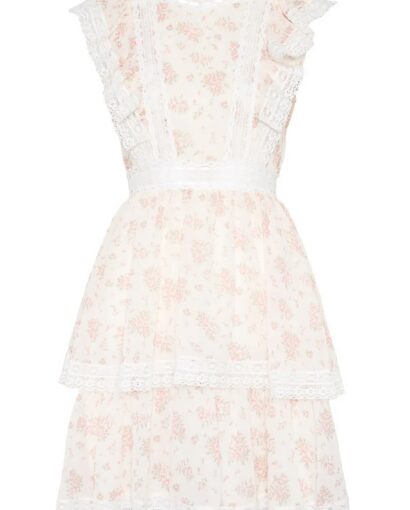 Irina mini dress - Rose breeze