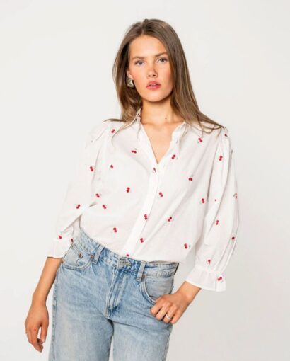 Amy blouse - Cherry
