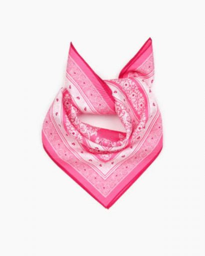 Lou silkeskjerf - Pink
