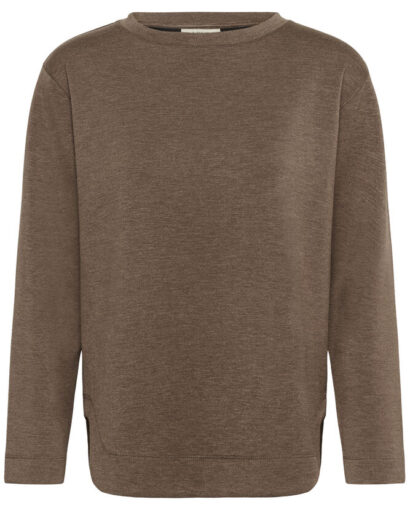 Gincent melange crewneck - Coffee