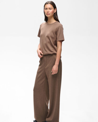 Gincette melange pant - Coffee