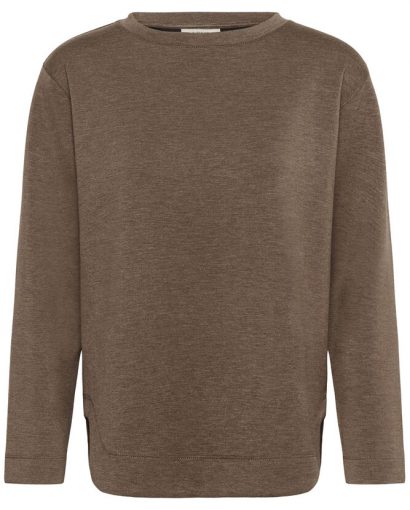 Gincent melange crewneck - Coffee