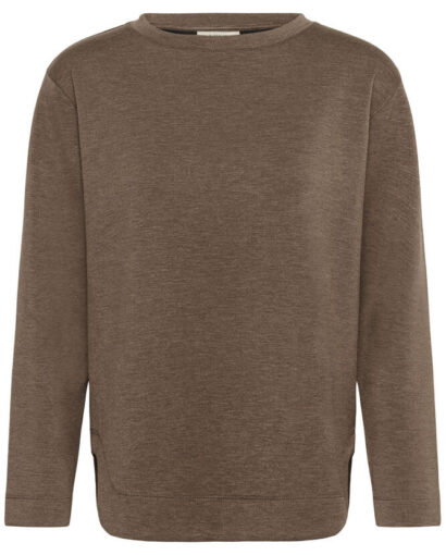 Gincent melange crewneck - Coffee