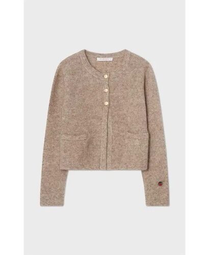 Sienna rib cardigan - Mele melange