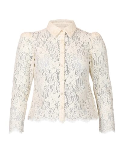 Lace shirt - Vintage white