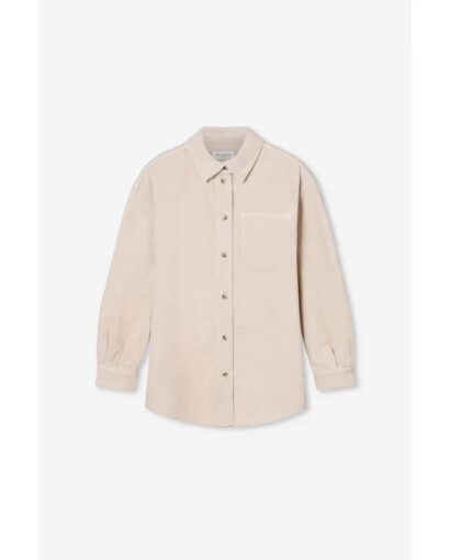 Alex cord shirt - Greige