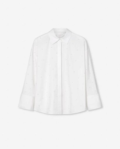 Nell pearl shirt - White