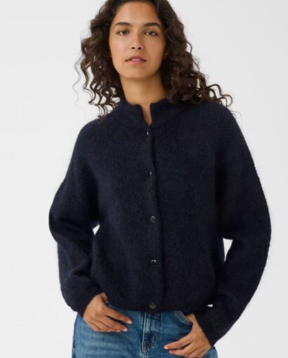 Debbie cardigan - Navy melange