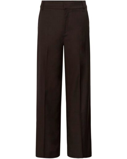 Cadie mel core pant - Chocolate brown melange