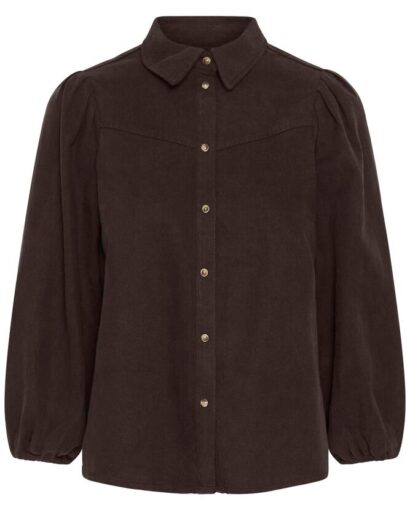 Hessi ballari shirt - Chocolate brown