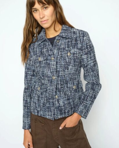 Fione leoni jacket - Salute navy