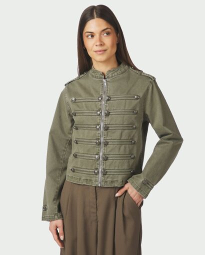 Sivena denim jacket - Army