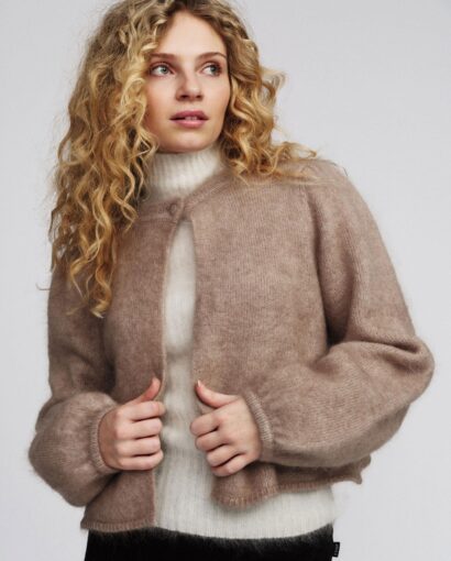 Amelia chunky cardigan - Hazel