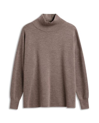 Fernanda merino sweater - Light brown