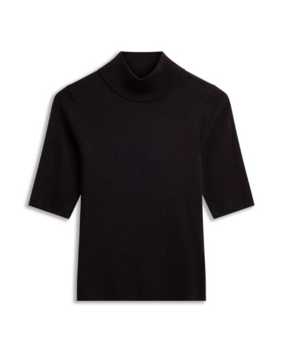 Melly merino tee - Dark brown