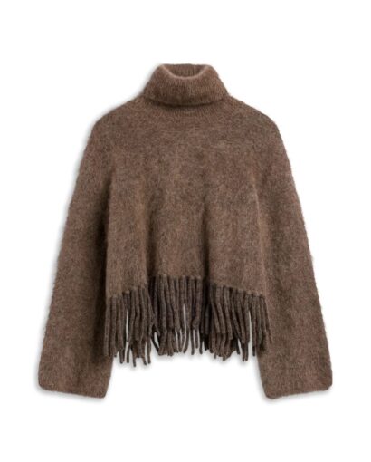 Milena chunky sweater - Brown