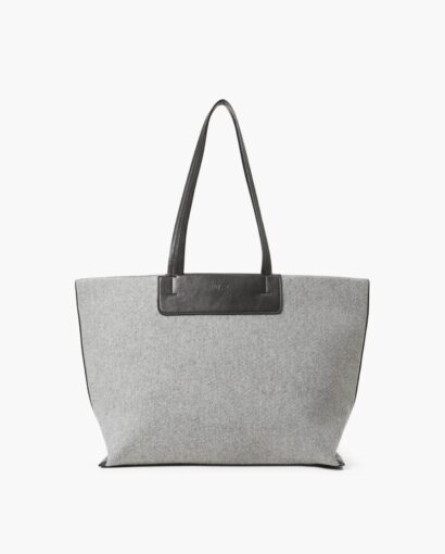 Melange work bag M - Medium grey